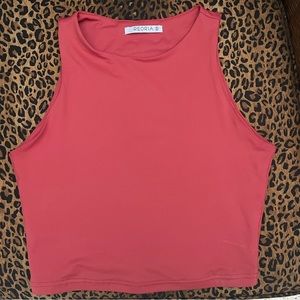 Double lined crop top (Amazon)